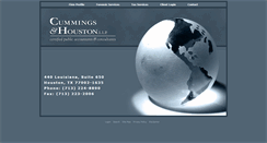 Desktop Screenshot of cummingshouston.com